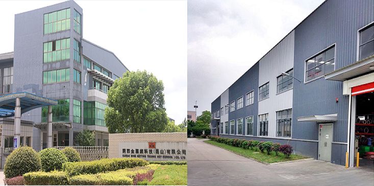 關西金屬網的公司廠房布局簡單大方，四層結構的辦公環(huán)境與加工廠房，環(huán)境整潔舒適。
